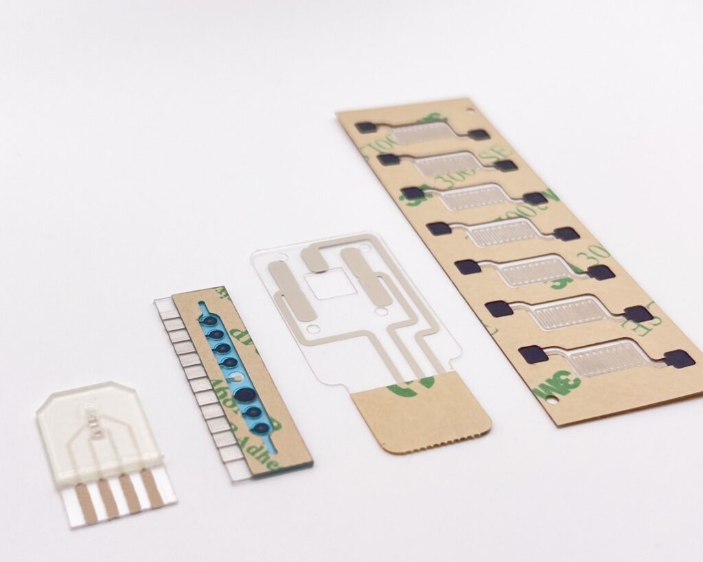 SPEs with custom form factor and adhesives